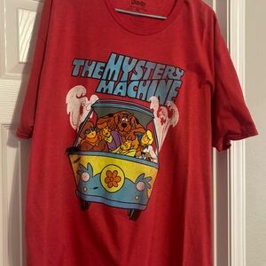 Kohl's Red Scooby-Doo The Mystery Machine Short Sleeve Tee